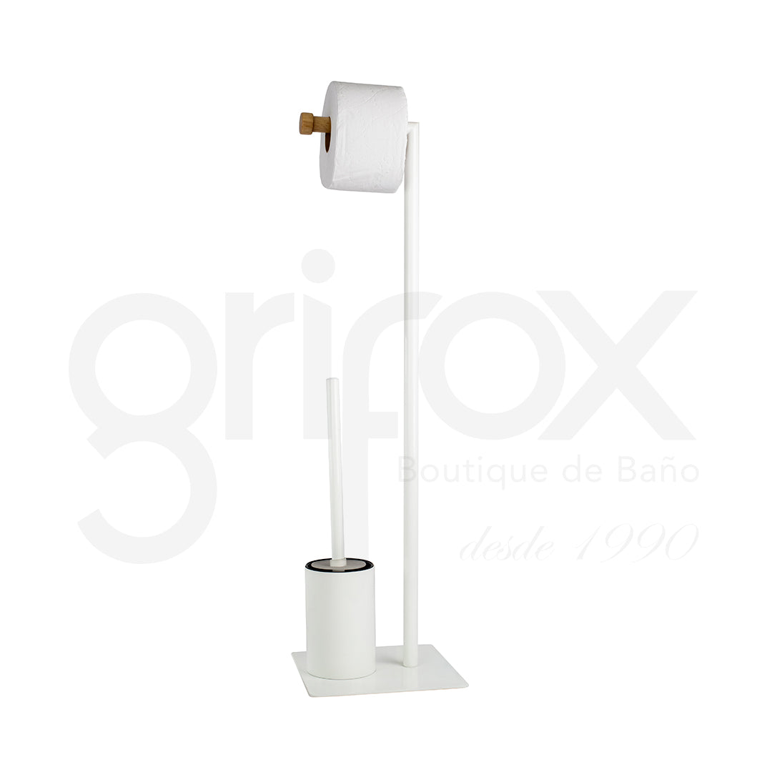 Portarrollo De Piso Con Escobillero