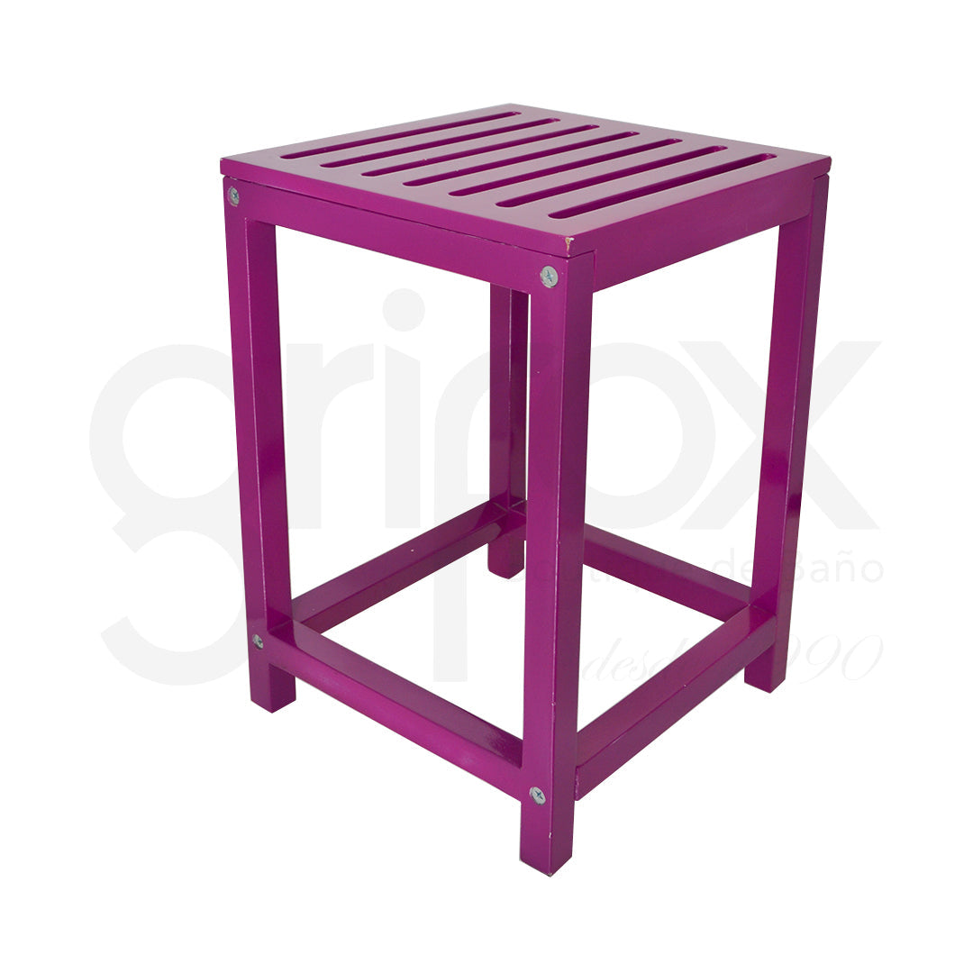 Taburete Madera Morado / Chair