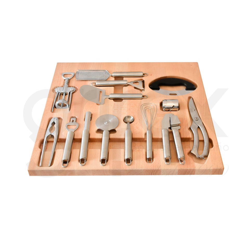 Cubiertero 50X48Cm Con Accesorios