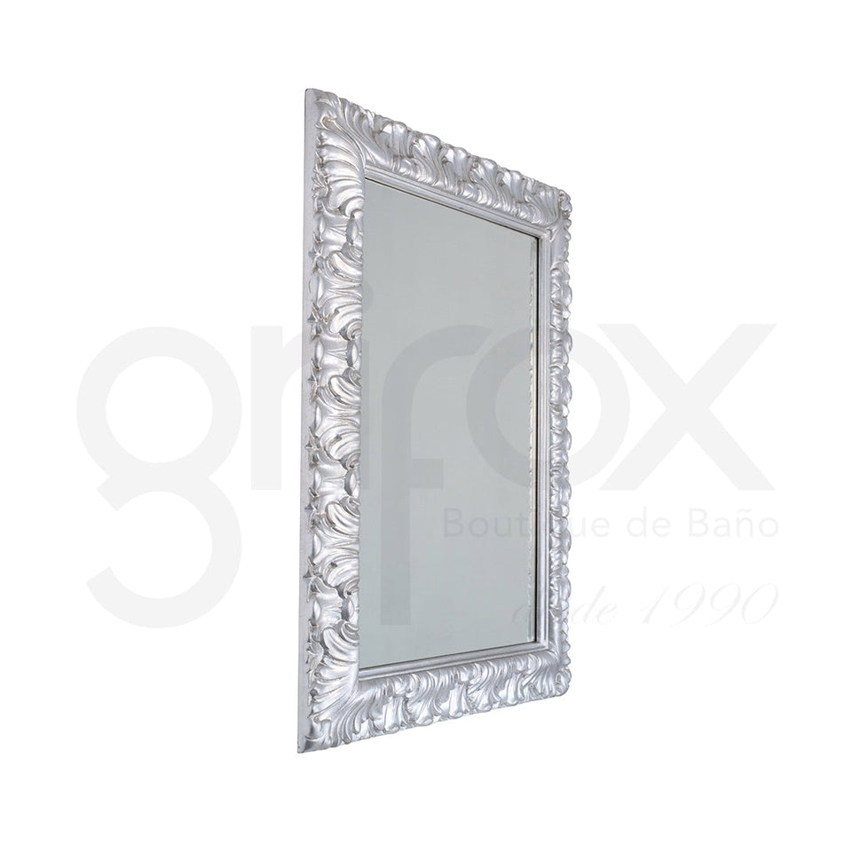 Espejo Rectangular 70X90Cm Cromo