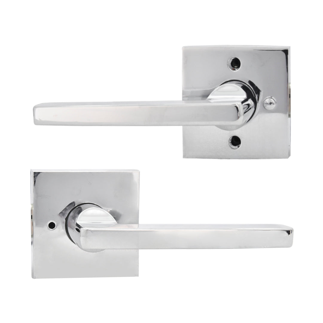 Cerradura Baño Roseta Cuadrada Square