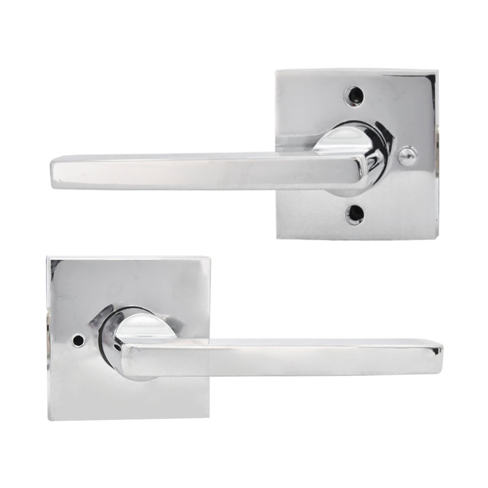 Cerradura Baño Roseta Cuadrada Square