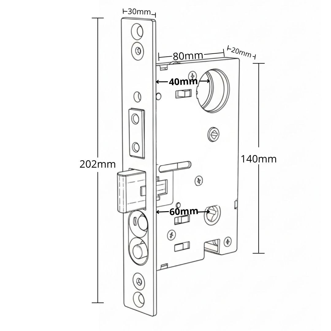 Cerradura Pomo Entrada Principal Wilmington
