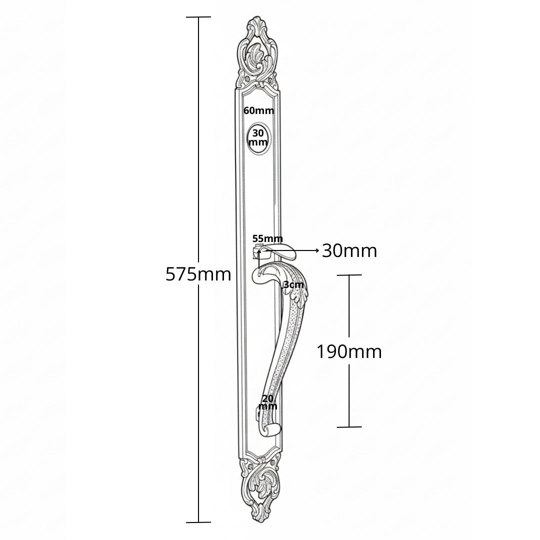 Cerradura Entrada Principal Victoria