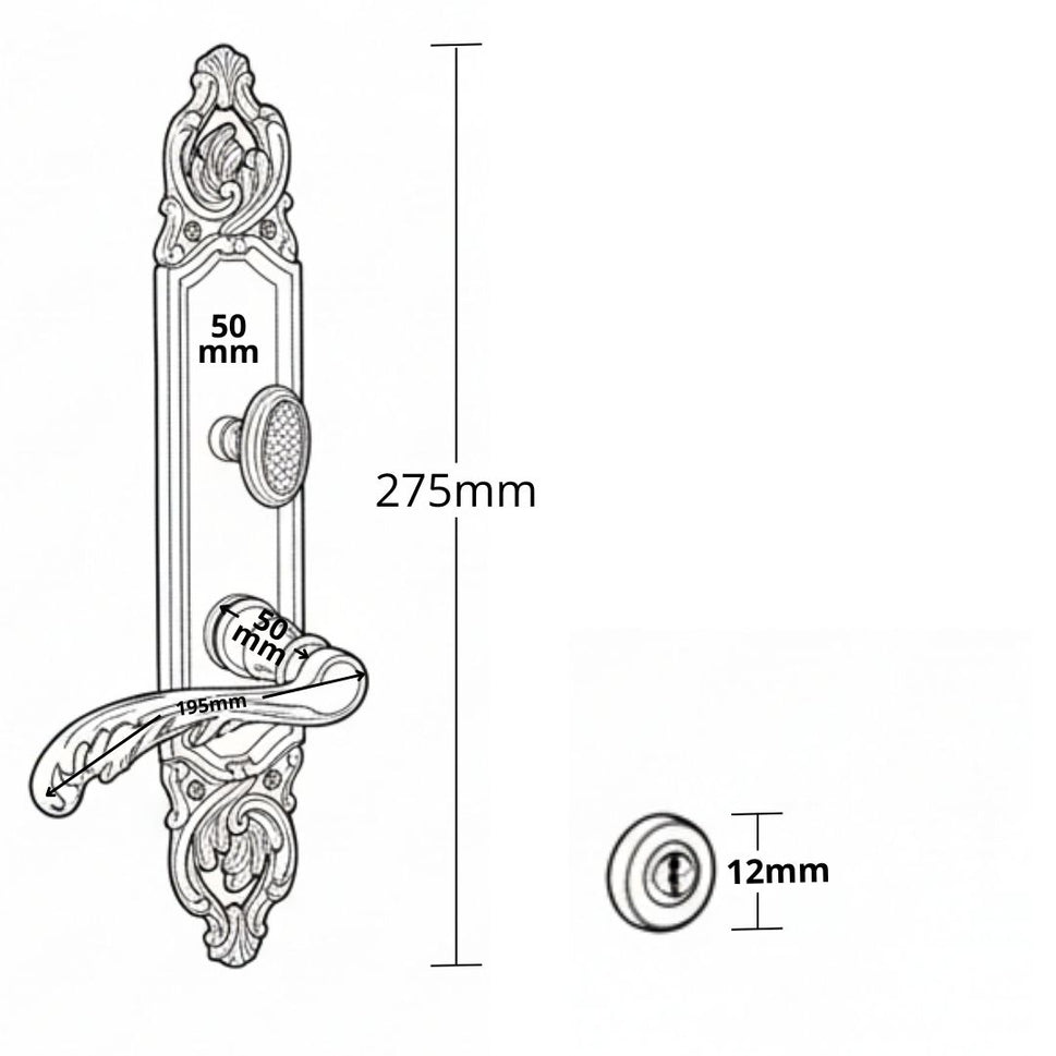 Cerradura Entrada Principal Victoria