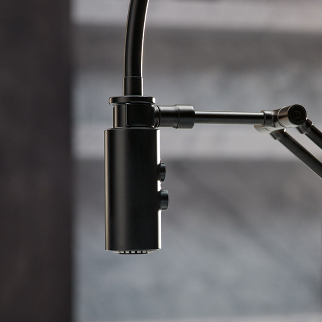 Grifería De Cocina Monocontrol Con Brazo Extensible