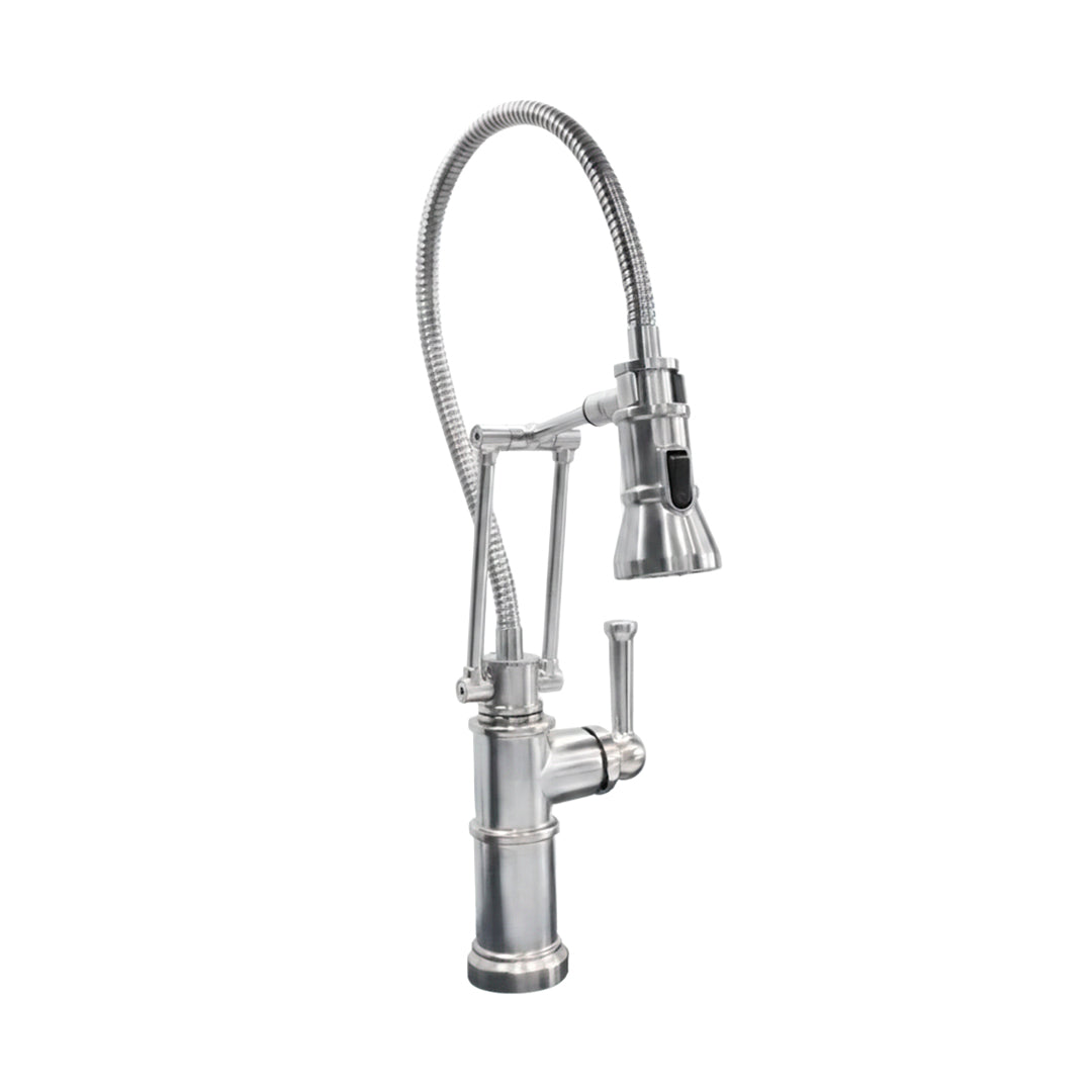 Grifería De Cocina Monocontrol Con Brazo Extensible