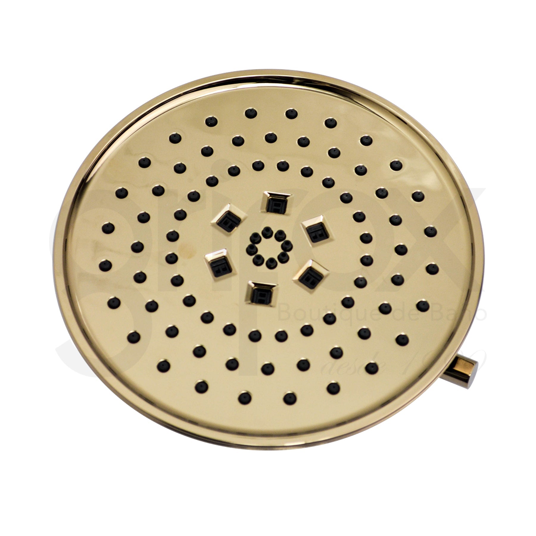 Cabeza De Ducha Redonda Con Masaje