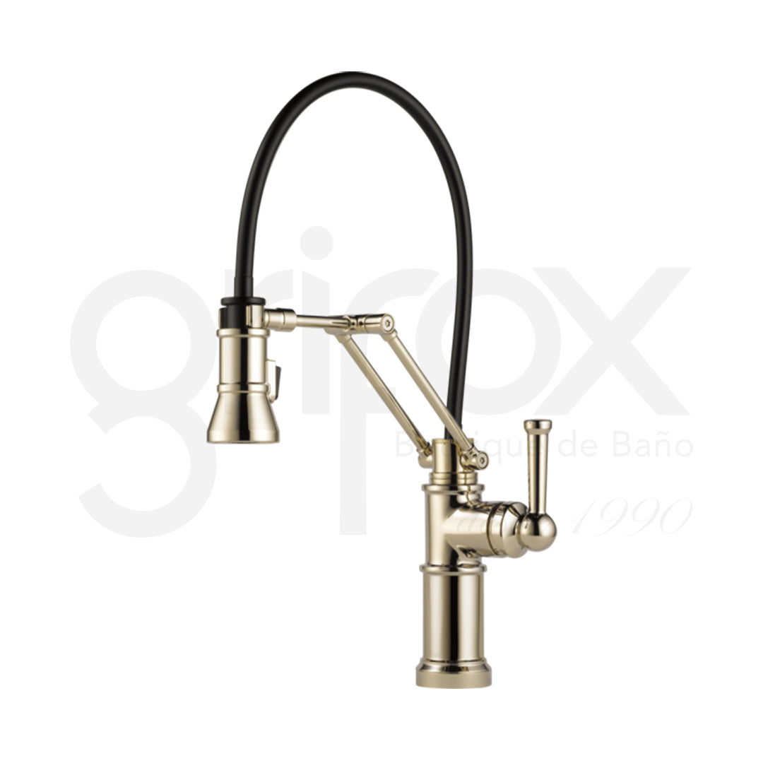 Grifería De Cocina Monocontrol Con Brazo Extensible