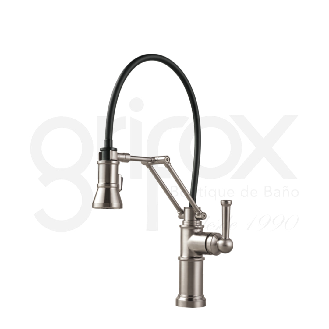 Grifería De Cocina Monocontrol Con Brazo Extensible