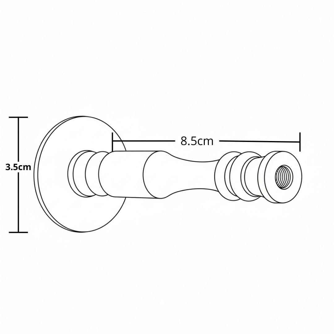 Varilla Inglesa Con Escudo 10 Cm Recta