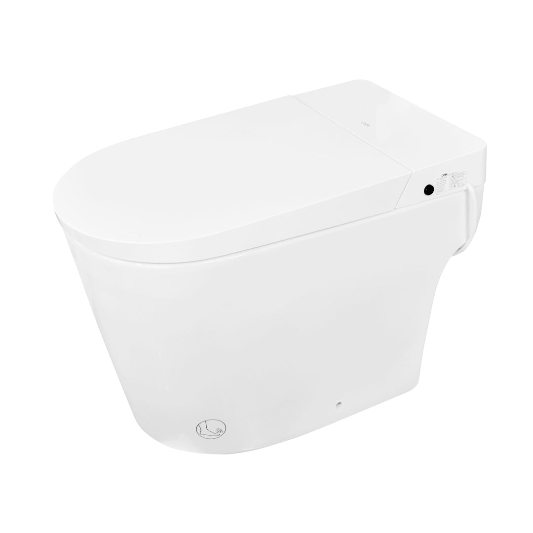 Sanitario De Piso Inteligente Con Apertura Automatica