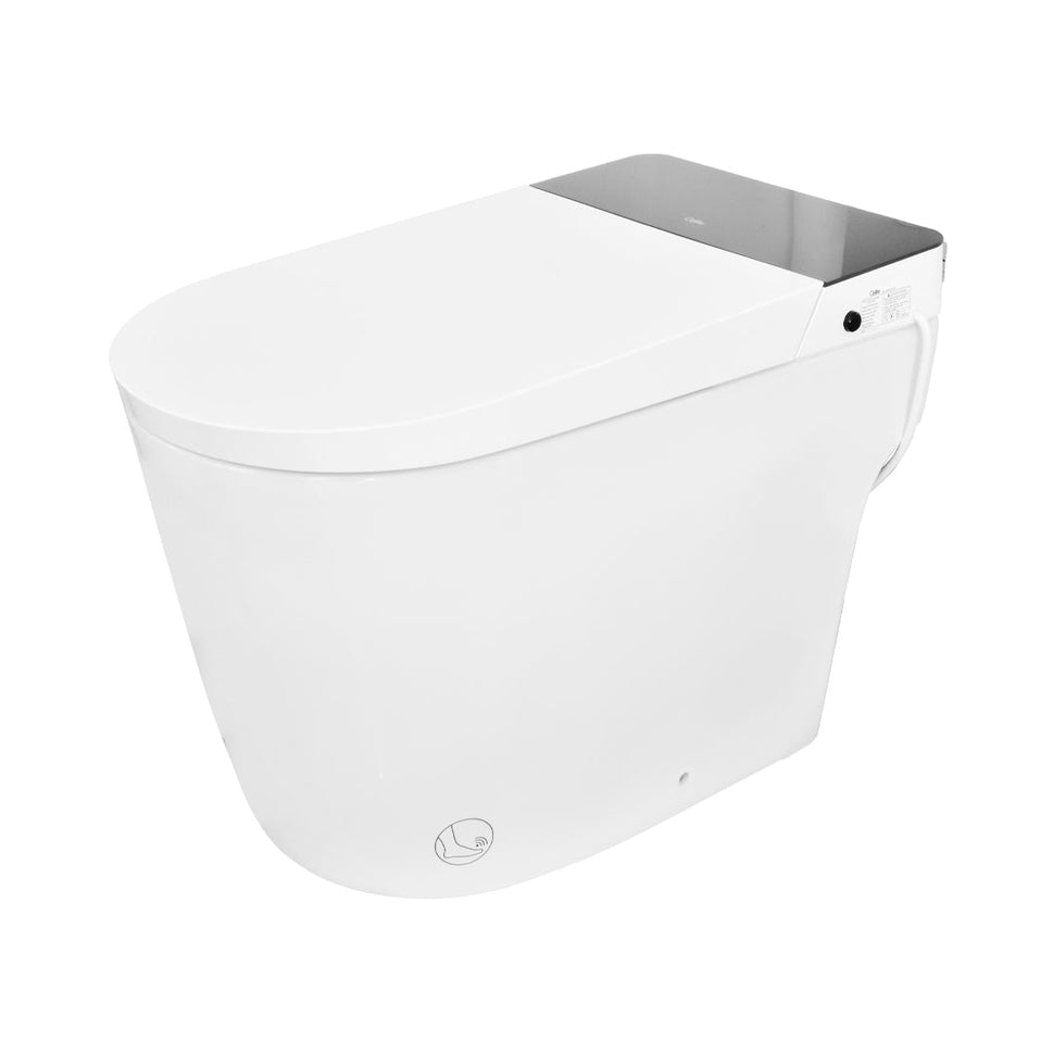 Sanitario De Piso Inteligente Con Apertura Automatica