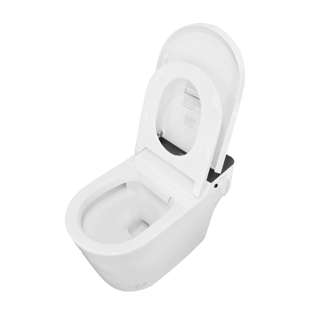 Sanitario De Piso Inteligente Con Apertura Automatica