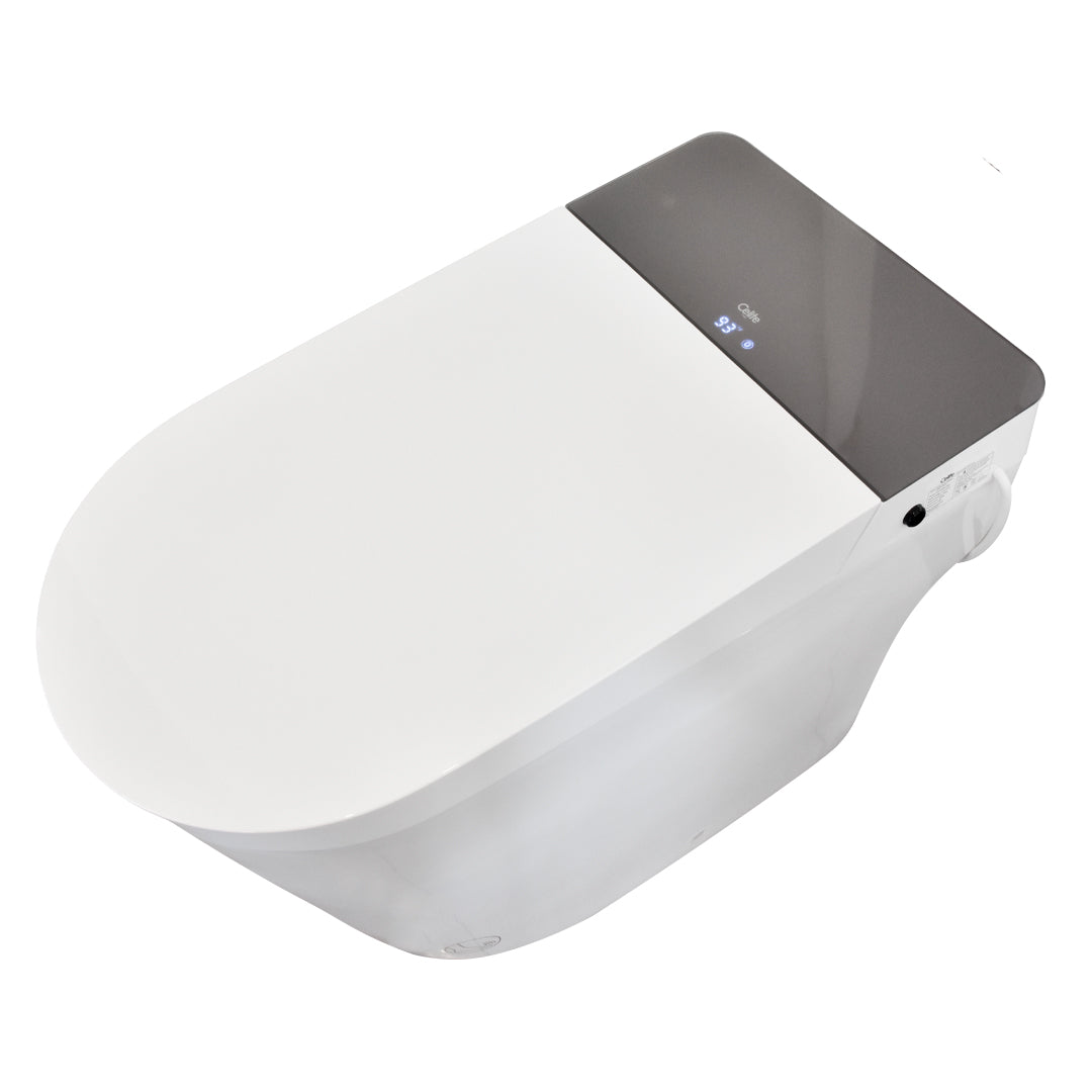 Sanitario De Piso Inteligente Con Apertura Automatica