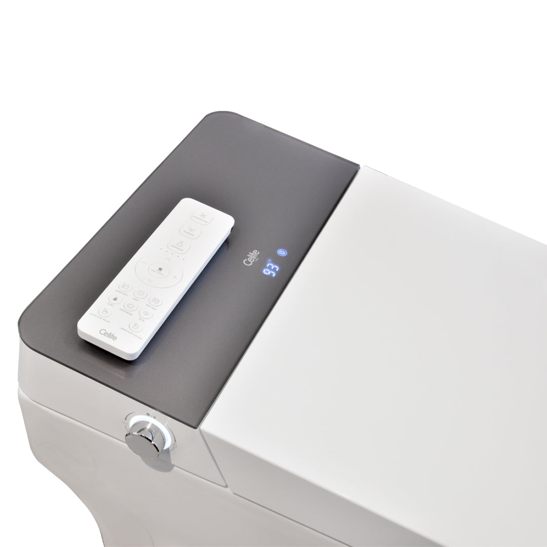 Sanitario De Piso Inteligente Con Apertura Automatica