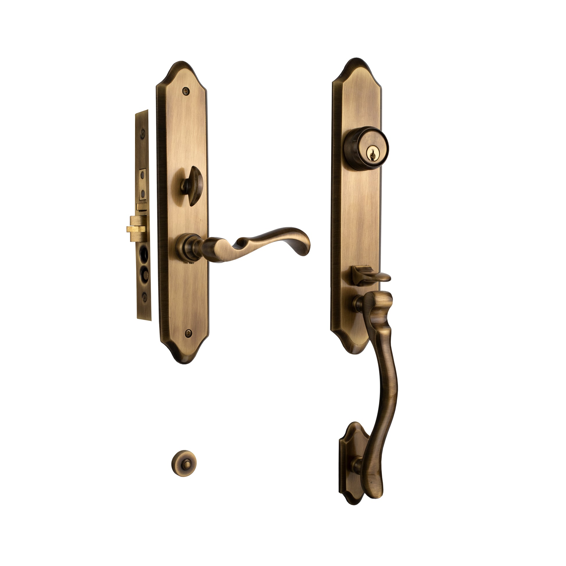 Cerradura Entrada Ppal C/Mecanismo Derecha