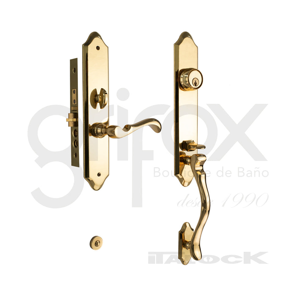 Cerradura Entrada Ppal C/Mecanismo Derecha