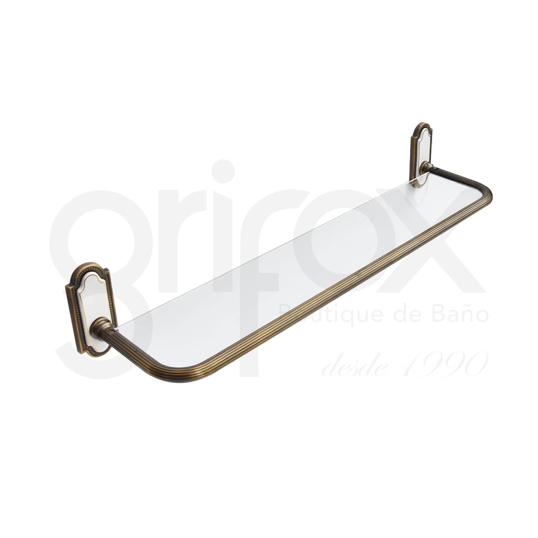 Repisa Con Vidrio 60 Cm