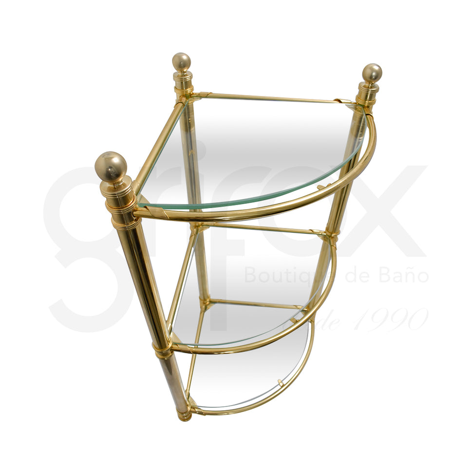 Repisa Esquinera Triple