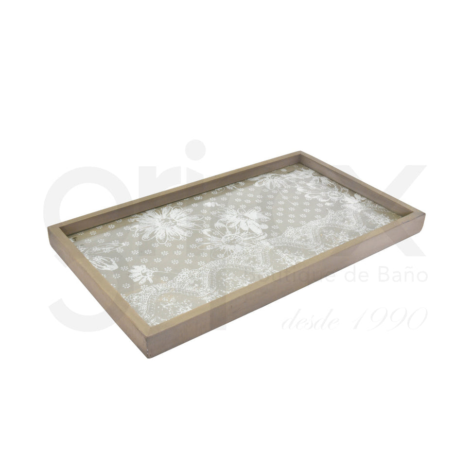 Bandeja Rectanfular Blanca