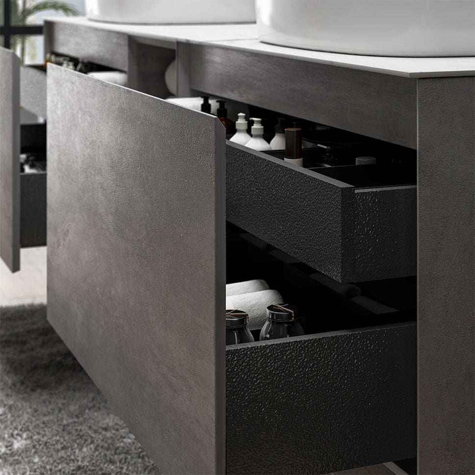 Mueble Bajo Doble Poceta Lyon