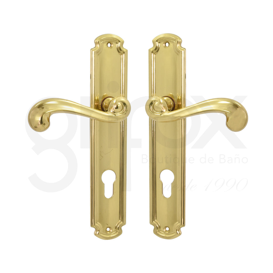 Juego Manijas Con Placa Yale