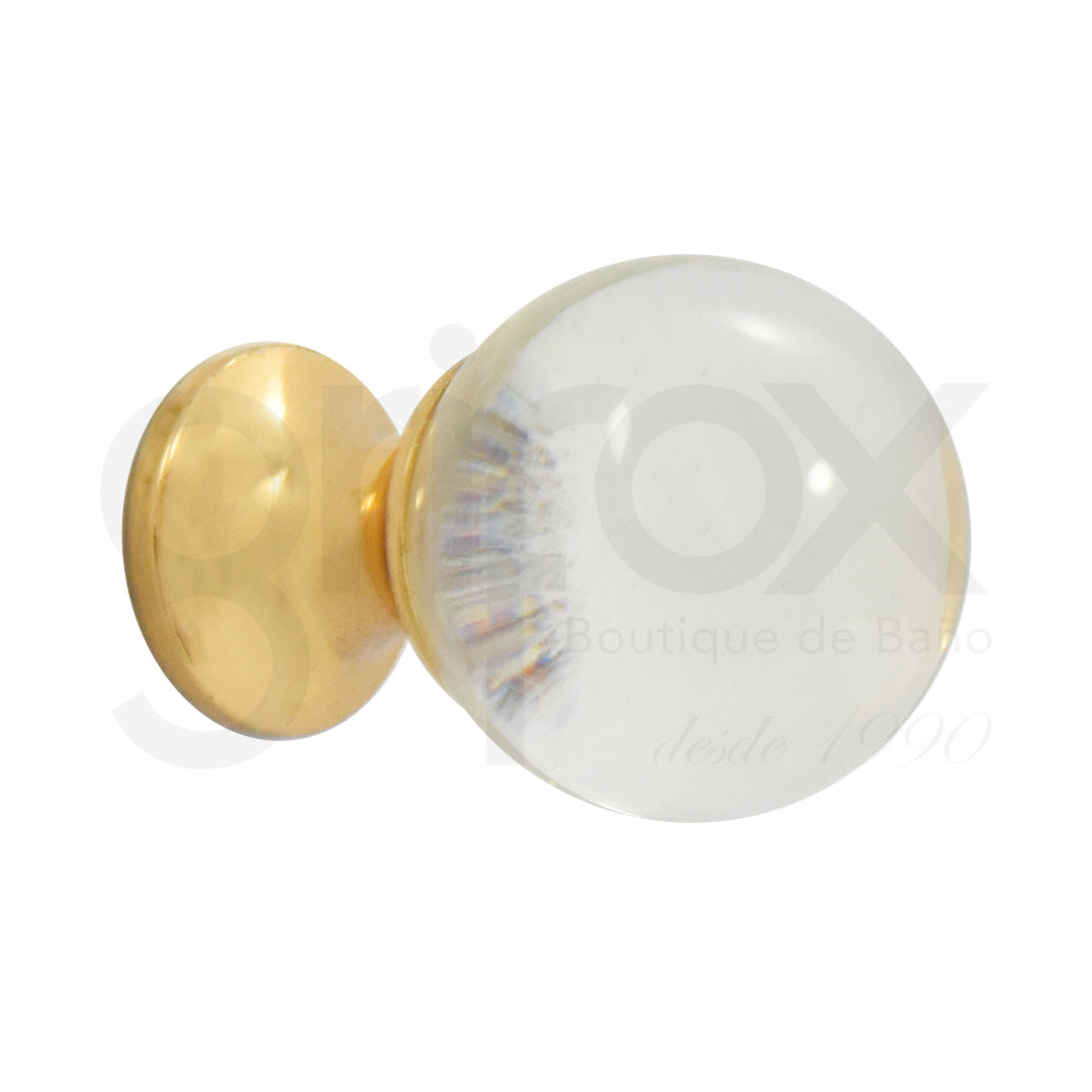 Boton Claro 25Mm Transparente