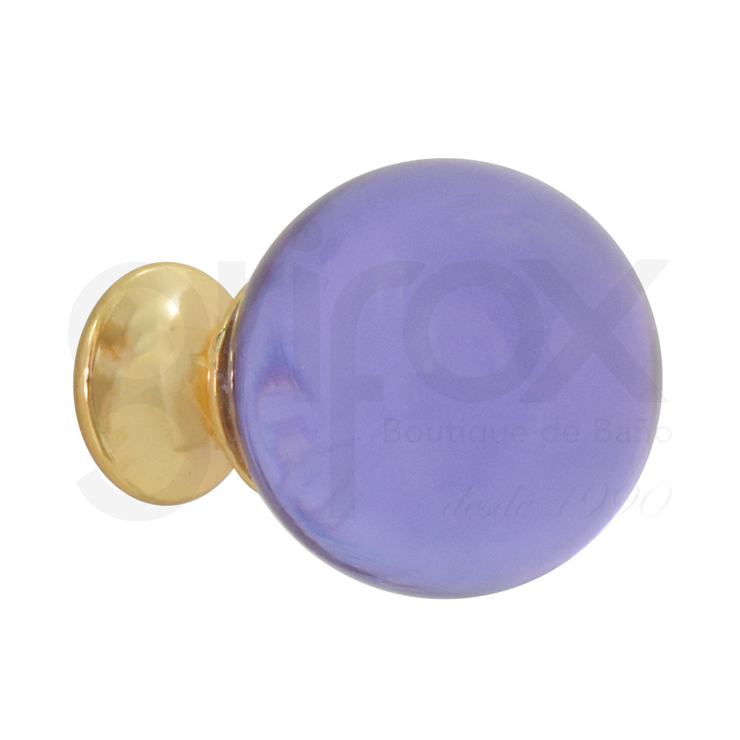 Boton Claro 30Mm Violeta