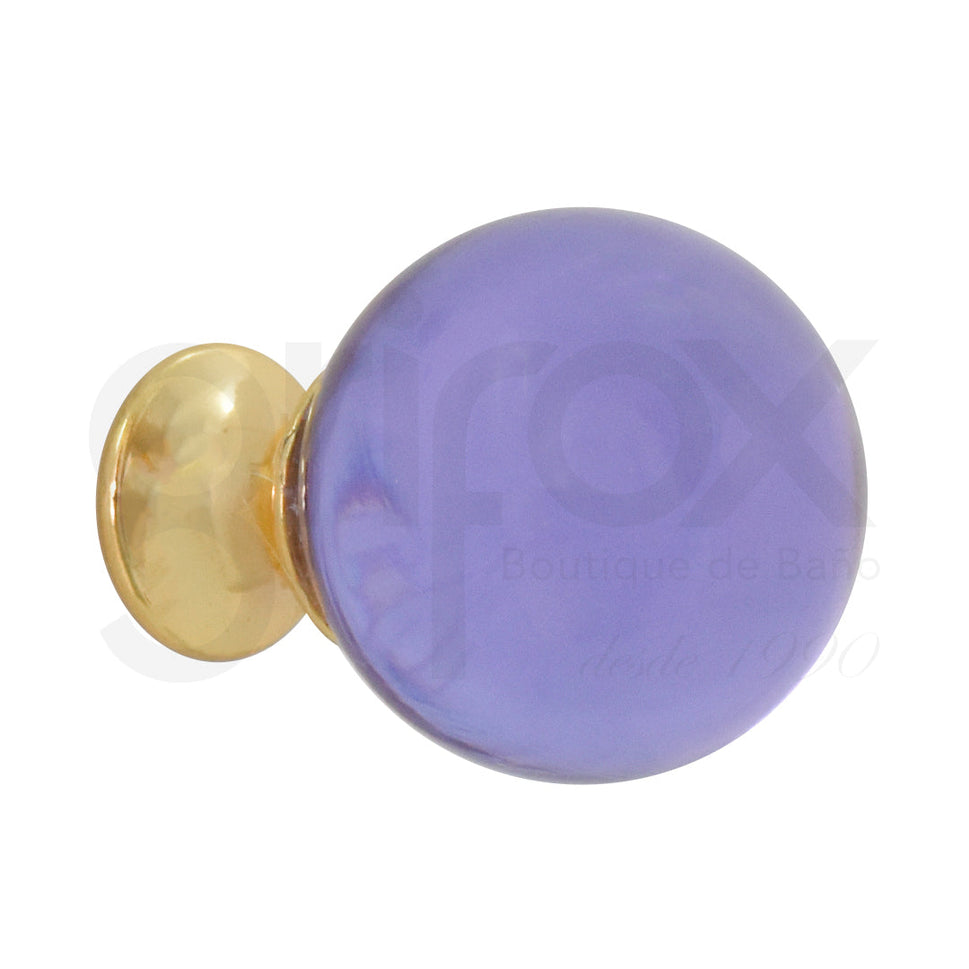Boton Claro 30Mm Violeta