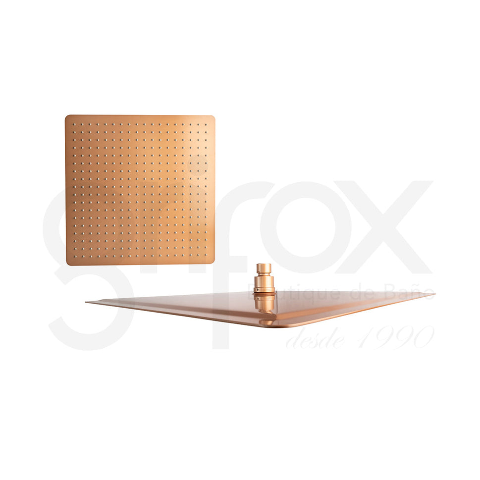 Cabeza De Ducha Cuadrada Plana 16"