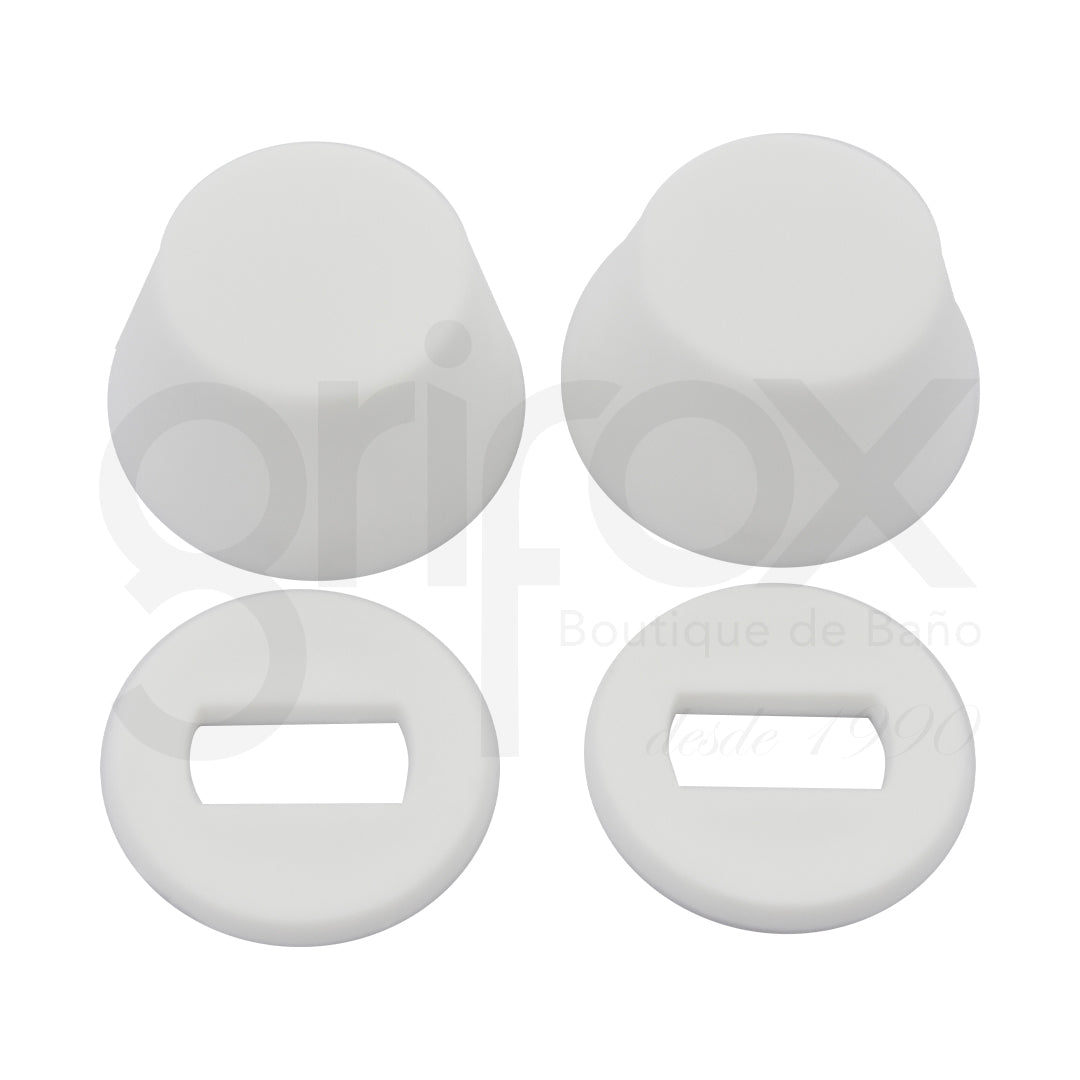 Juego De Tapa Tornillos Para Sanitario