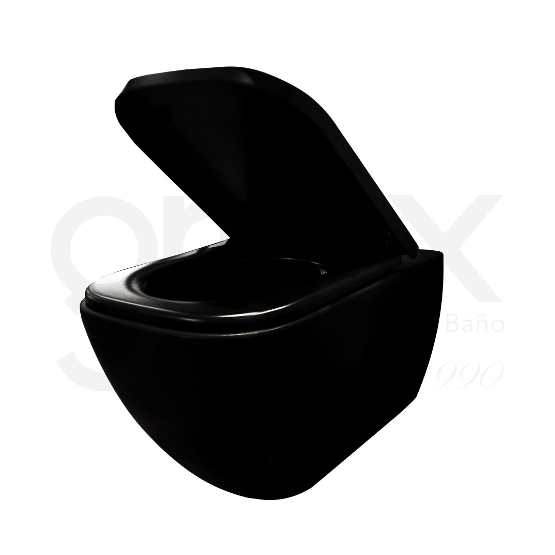 Sanitario Suspendido Negro