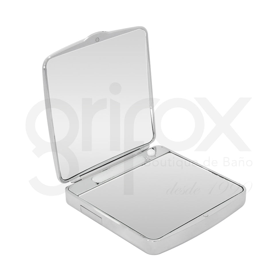 Espejo Cartera Con Luz 9X19