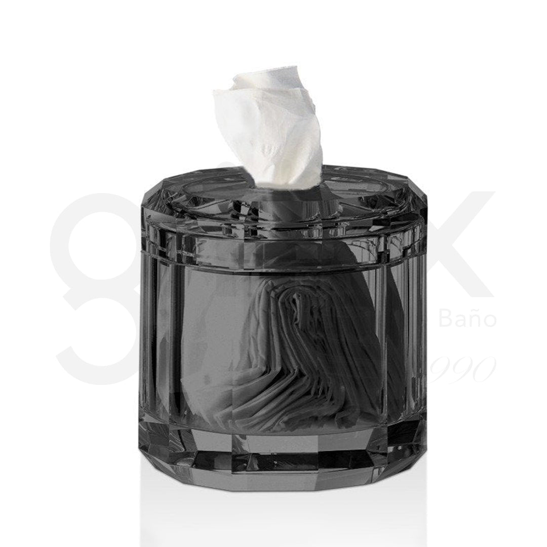 Porta Pañuelos / Cristal Negro