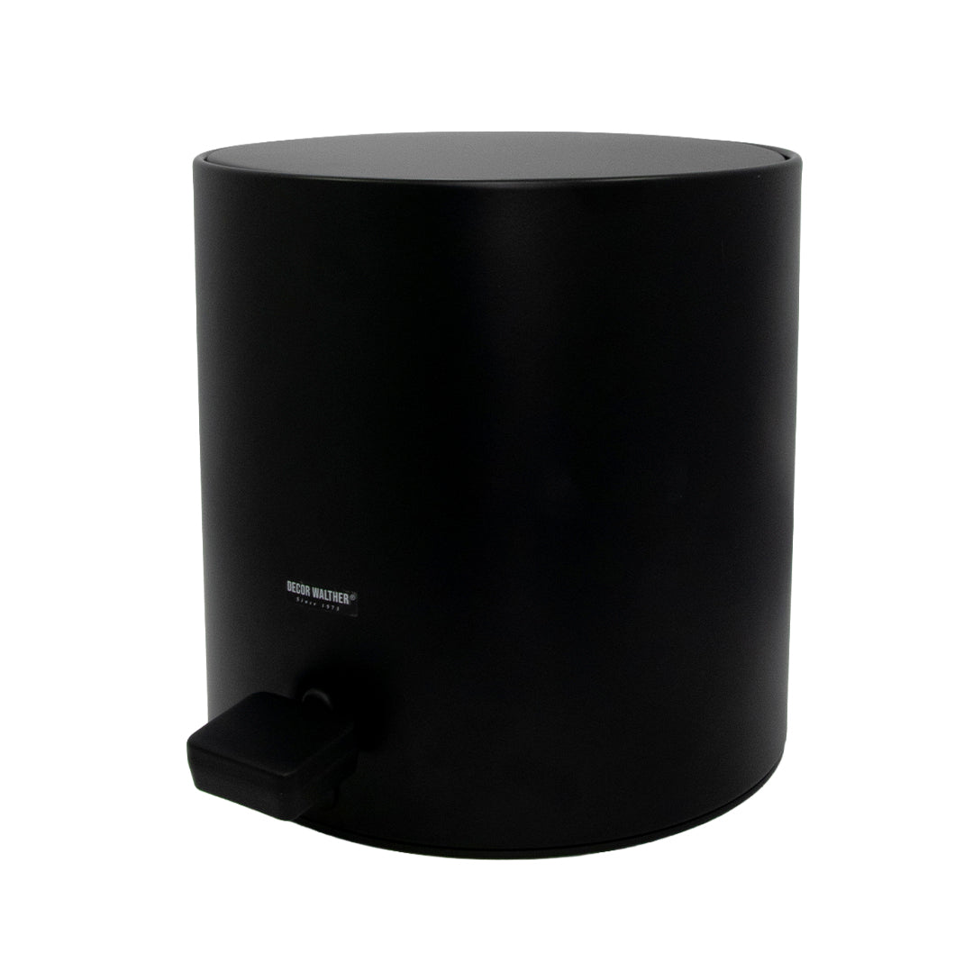 Papelera Redonda Con Tapa Y Pedal 3 Lt