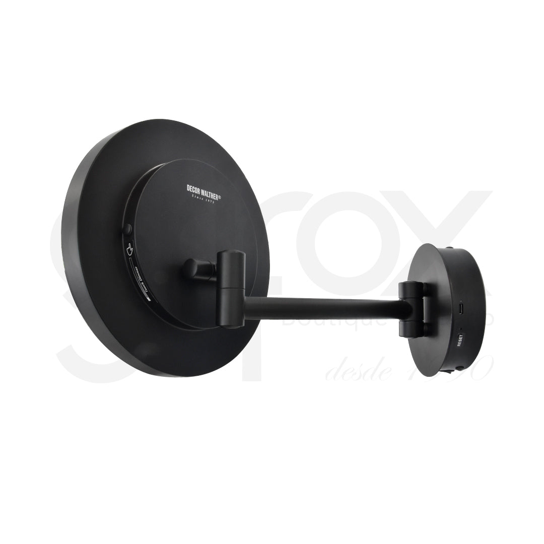 Espejo De Pared 5X Luz Led Redondo