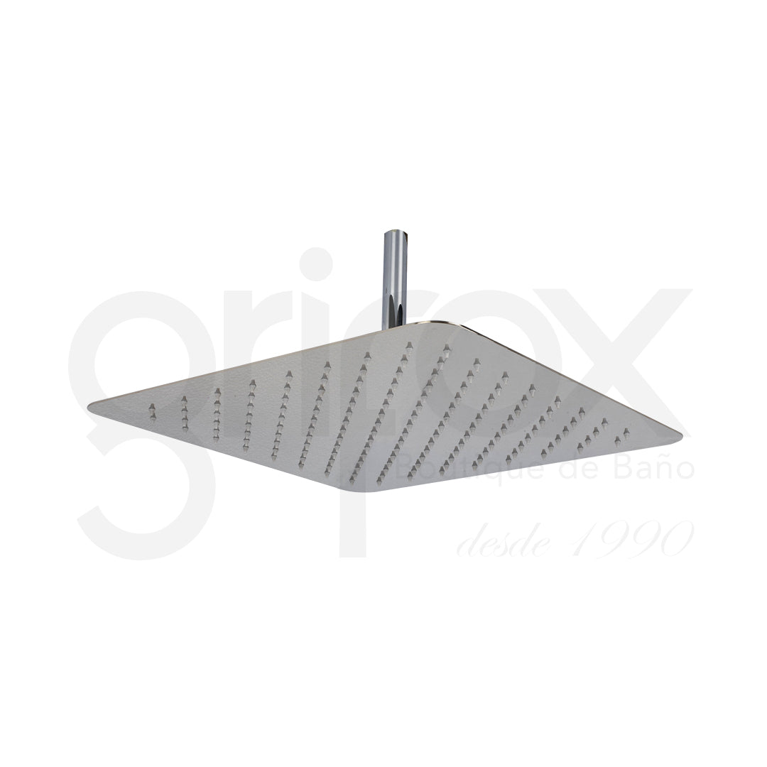 Cabeza De Ducha Plana Cuadrada 40 Cm