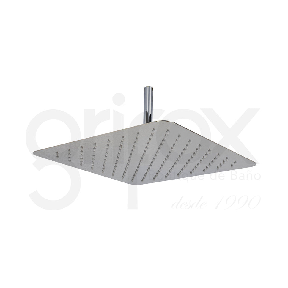 Cabeza De Ducha Plana Cuadrada 40 Cm