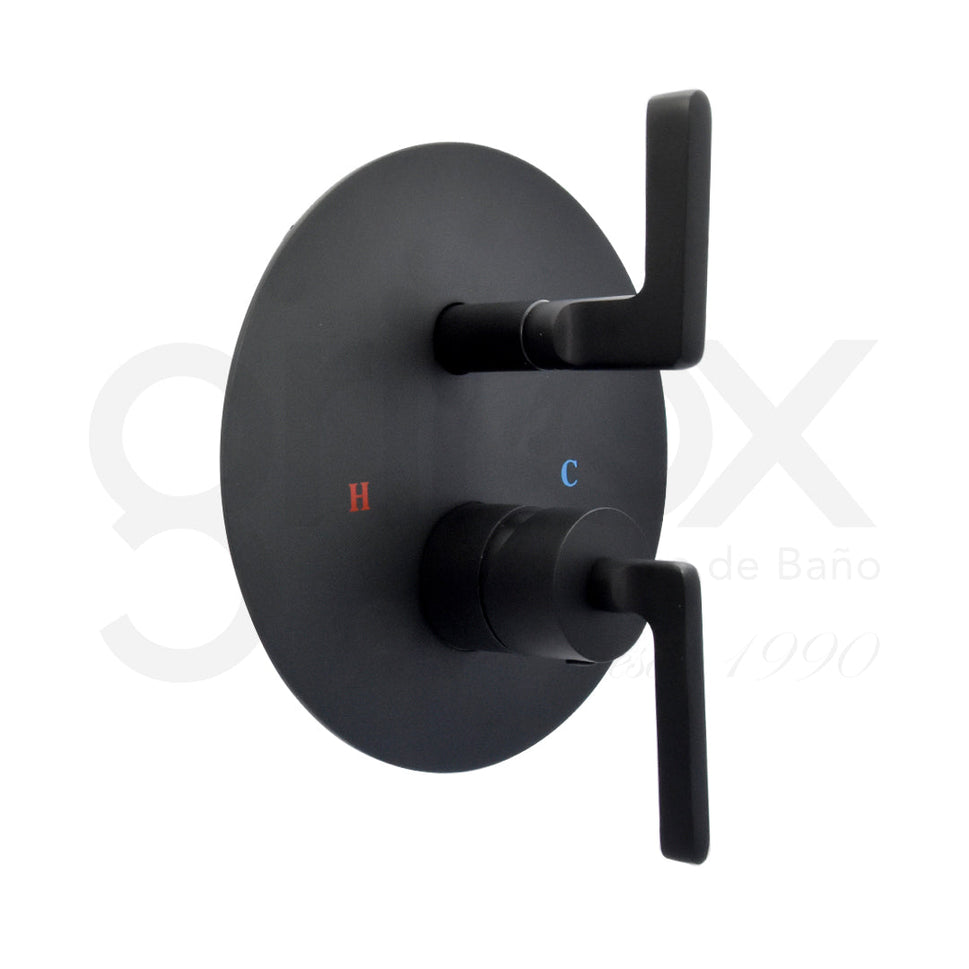 Mezclador De Ducha Monocontro Redondo 2Vias