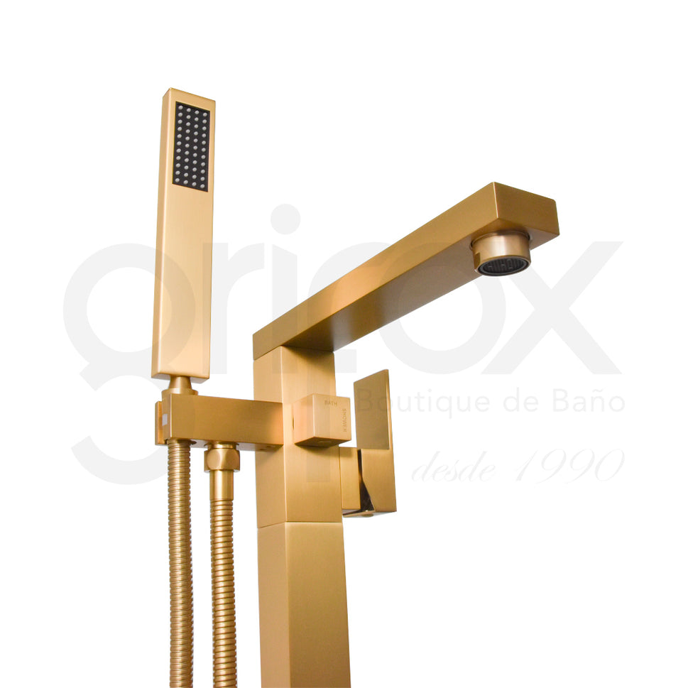 Llenado De Tina A Piso Con Teleducha