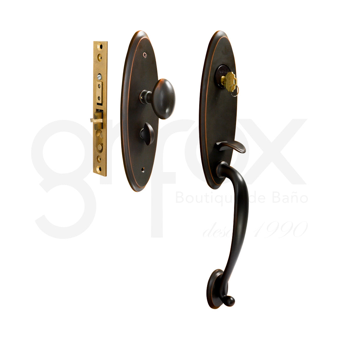 Cerradura Entrada Principal Cililindro Sencillo