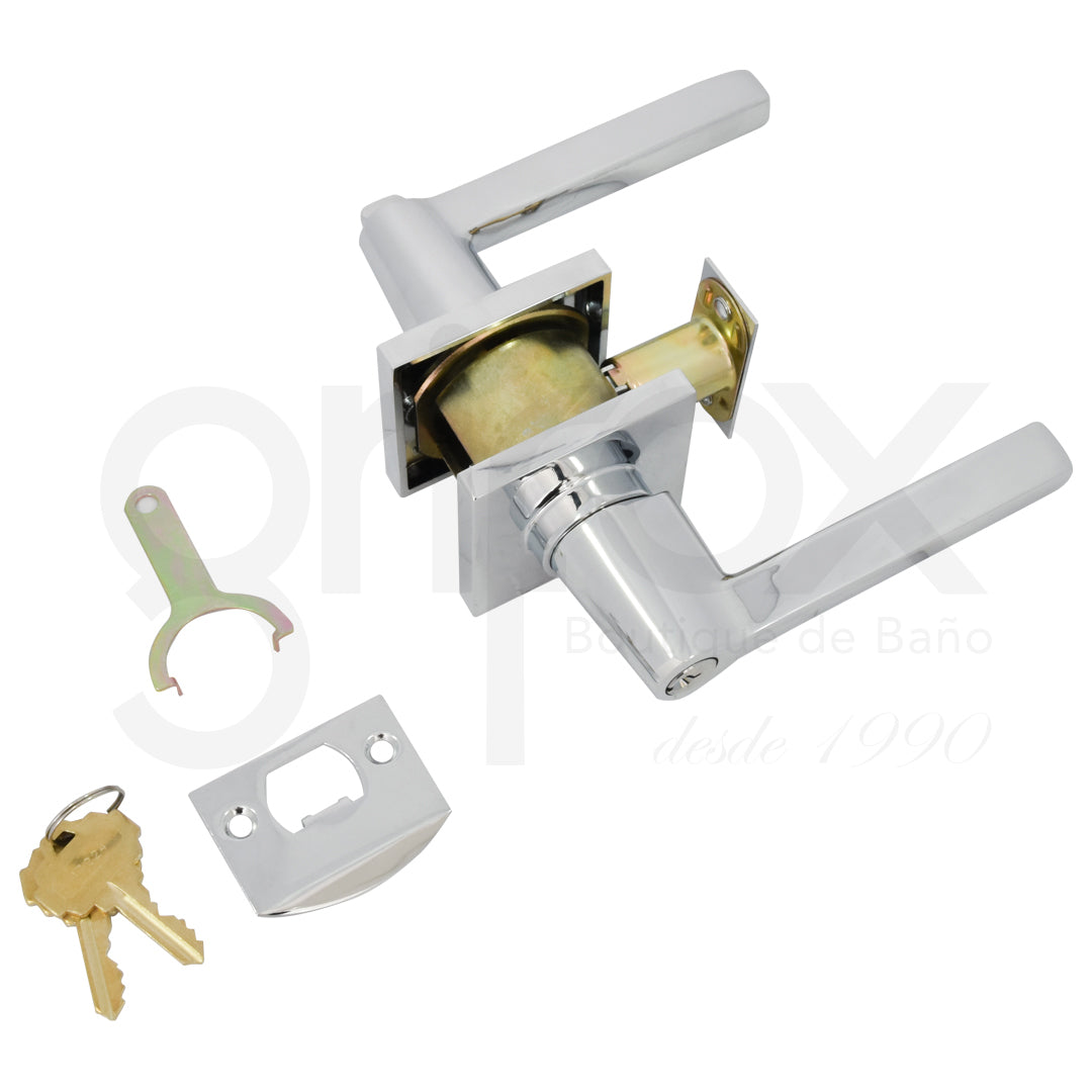 Cerradura Alcoba Cuadrada Helios
