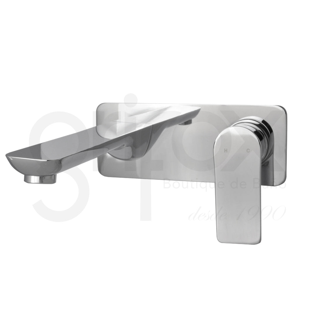 Grifería Lavamanos De Pared Monocontrol