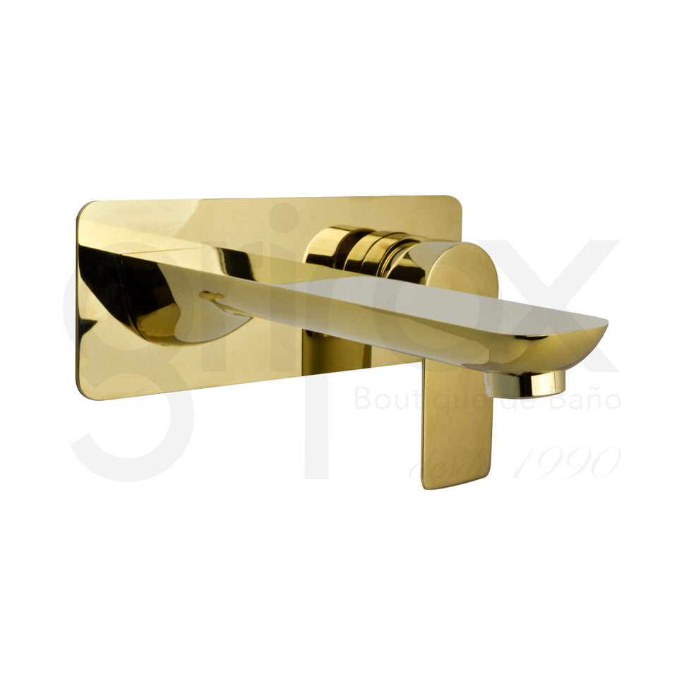 Grifería Lavamanos De Pared Monocontrol