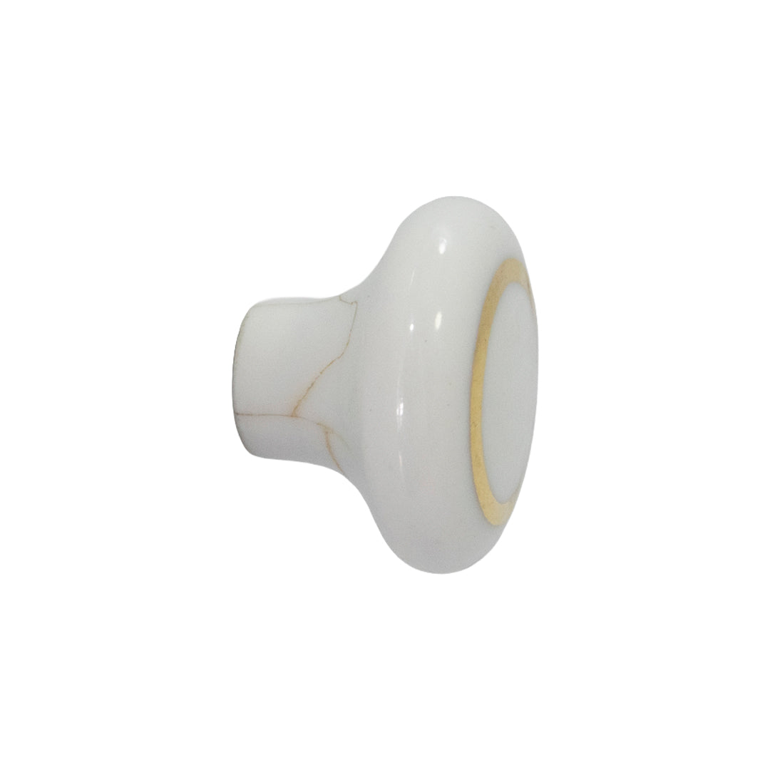 Boton 25Mm Borde Dorado