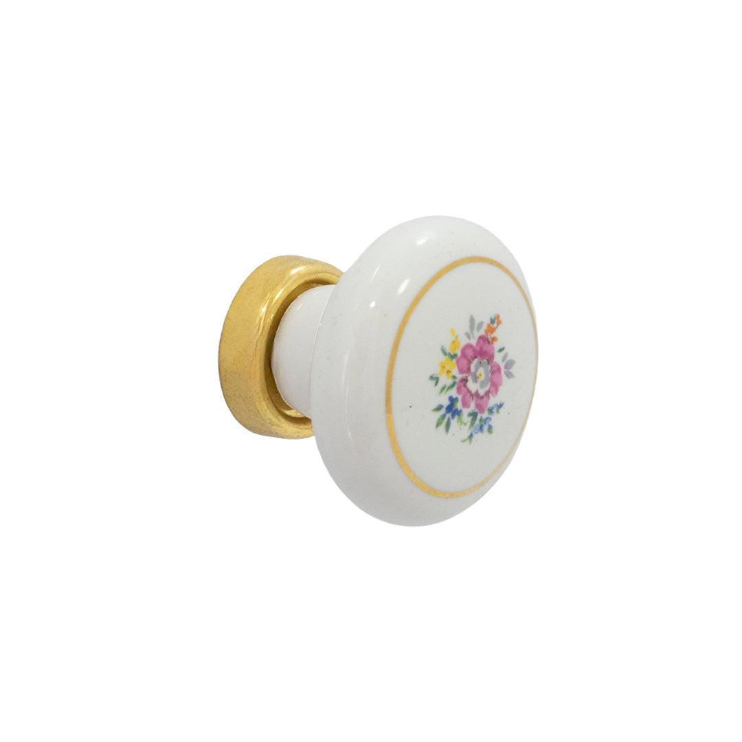 Boton 30Mm Borde Dorado