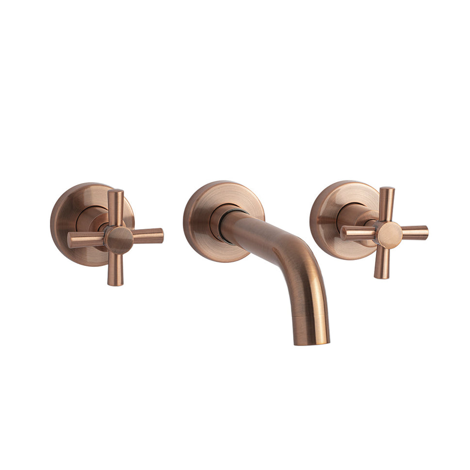 Griferia Lavamanos Pared 8" Cruz Smart