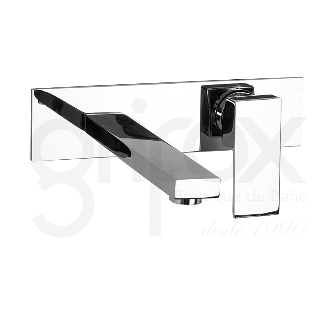 Grifería Lavamanos De Pared Monocontrol