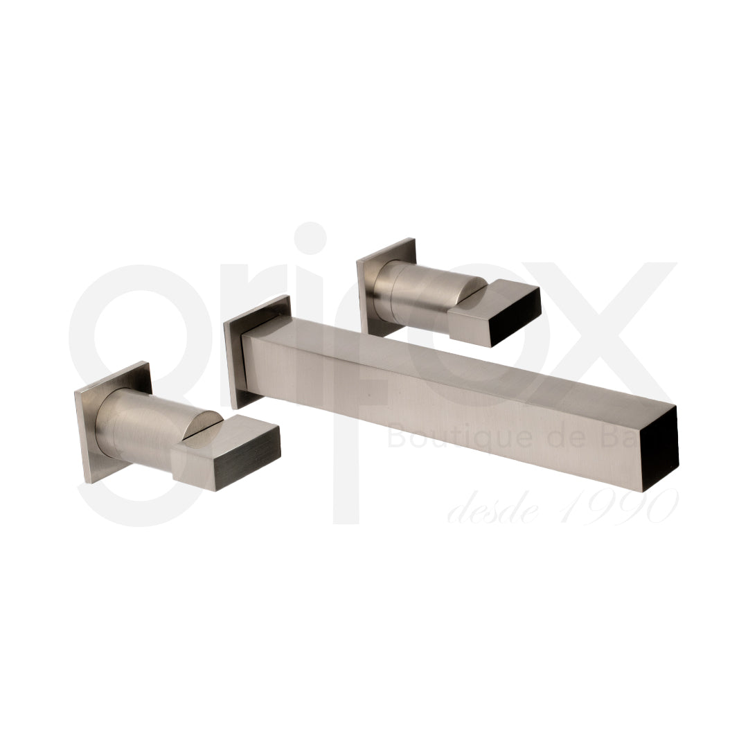 Grifería Lavamanos De Pared 8"